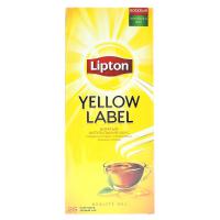 Чай черный Lipton Yellow label в пакетиках 50 гр